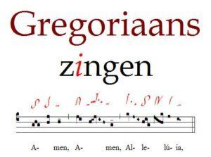 Gregoriaans notenblad Jansbeek Ekklesia