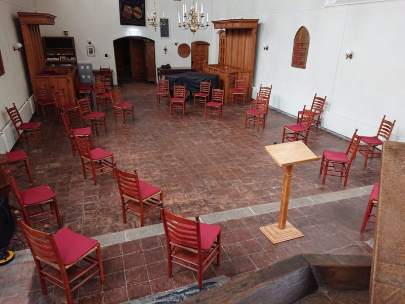Waalse kerk coronaproof Waalse kerk coronaproof
